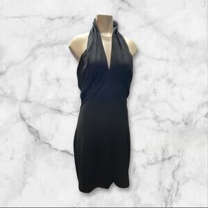 Brand New Dress the Population Womens Semi-Formal Above-Knee Halter Dress L